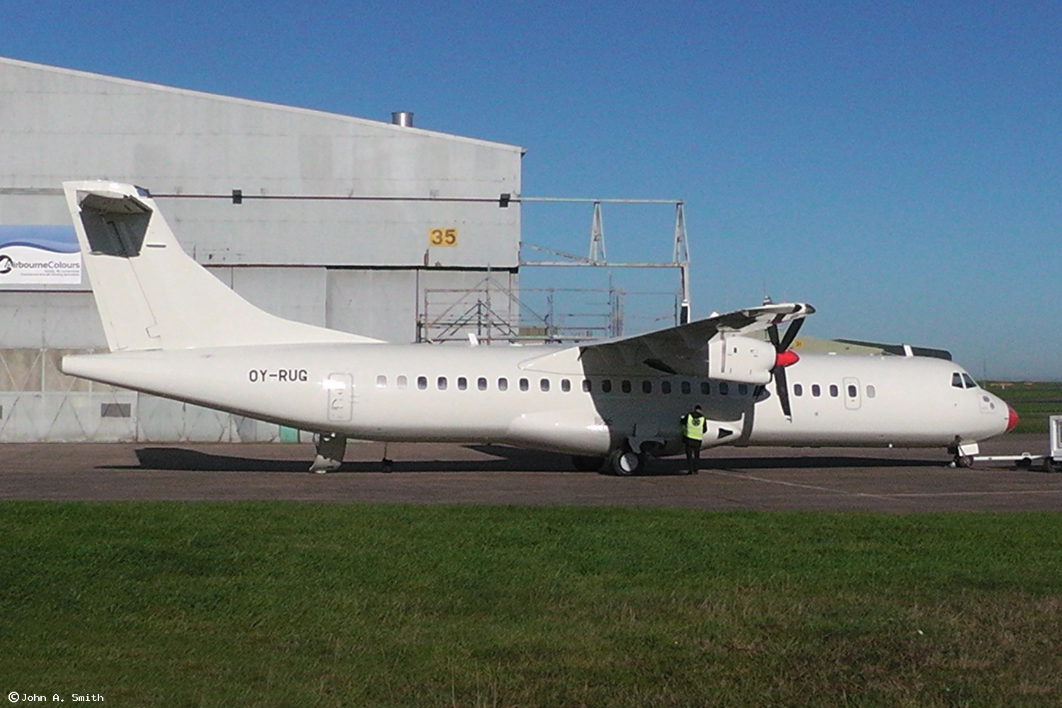 Danish register of civil aircraft - OY-RUG - Aeritalia/SNIAS ATR 