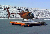 OY-HGE at Kangerlussuaq (BGSF)