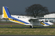 OY-PHV at Glasgow-Prestwick,UK (EGPK)