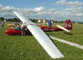 OY-MNX at Wels, Austria