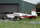 OY-BAC at Aalborg (EKYT)