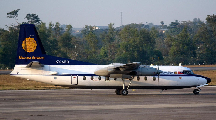 OY-UEZ at Yangon, Myanmar (VYYY)