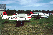 OY-GAC at Vesthimmerland (EKVH)