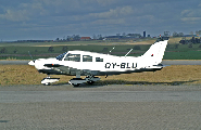 OY-BLU at Randers (EKRD)