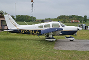 OY-BLA at Randers (EKRD)