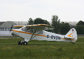 OY-ELG at Kemble (EGBP), UK