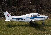 OY-DKM at Aalborg (EKYT)