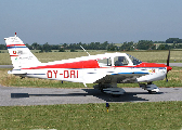 OY-DRI at Randers (EKRD)