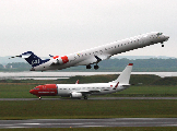 OY-KFI at Aalborg (EKYT)