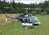 OY-HHT at Himos, Finland