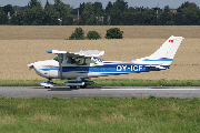 OY-ICF at Randers (EKRD)