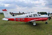 OY-BDB at Kemble (EGBP), UK