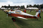 OY-BME at Cranfield, UK (EGTC)