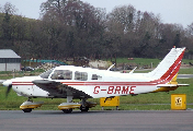 OY-BTA at Enniskillen, UK (EGAB)