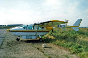 OY-BVP(1) at Bourn, UK (EGSN)