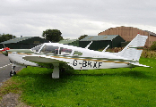 OY-DZN at Sleap, UK (EGCV)