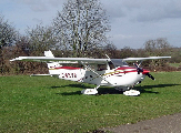 OY-DZH at Stapleford, UK (EGSG)