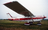 OY-CTH at Billund (EKBI)