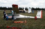 OY-HBX at Arnborg (EKAB)