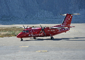 OY-GRG at Kangerlussuaq (BGSF)