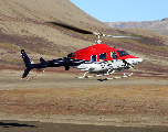 OY-HIF at Constable Point, Greenland (BG