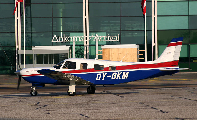 OY-GKM at Aalborg (EKYT)