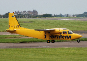 OY-PHV at Glasgow-Prestwick (EGPK)