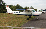 OY-BNB at Blackbushe, UK (EGLK)