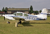 OY-AYV at Cranfield, UK (EGTC)