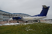 OY-KCB at Exeter, UK (EGTE)