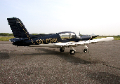 OY-PRM at Lydd, UK (EGMD)