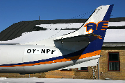 OY-NPF at Aalborg, Denmark (EKYT)