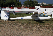 OY-JBX at Prievidza, Slovakia LZPE