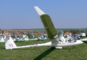 OY-XVL at Nitra, Slovakia (LZNI)