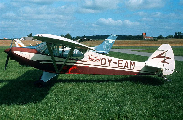 OY-EAM at Grønholt (EKGH)