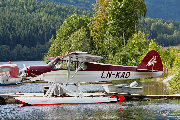 OY-CGS at Husodden, Norway