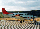 OY-CFO at Kangerlussuaq, Greenland (BGSF