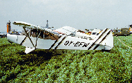 OY-EFW at Skrydstrup