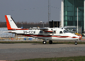 OY-GCM at Aalborg (EKYT)