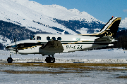 OY-LSA at Samedan, Switzerland (LSZS)