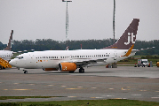 OY-JTU at Billund (EKBI)