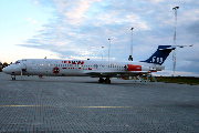 OY-KHU at Oslo-Gardermoen, Norway ENGM