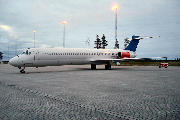 OY-KHU at Oslo-Gardermoen, Norway ENGM