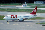 OY-JTH at Zurich, Switzerland (LSZH)