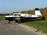 OY-ADR at Aalborg (EKYT)