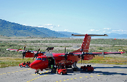 OY-CBU at Kangerlussuaq, Greenland (BGSF