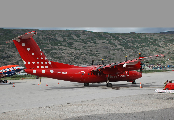 OY-CBT at Kangerlussuaq-Sdr. Strømfjord