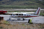 OY-OCM at Kangerlussuaq-Sdr. Strømfjord