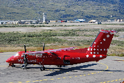 OY-GRG at Kangerlussuaq-Sdr. Strømfjord