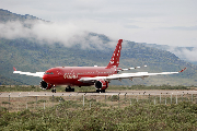 OY-GRN at Kangerlussuaq-Sdr. Strømfjord